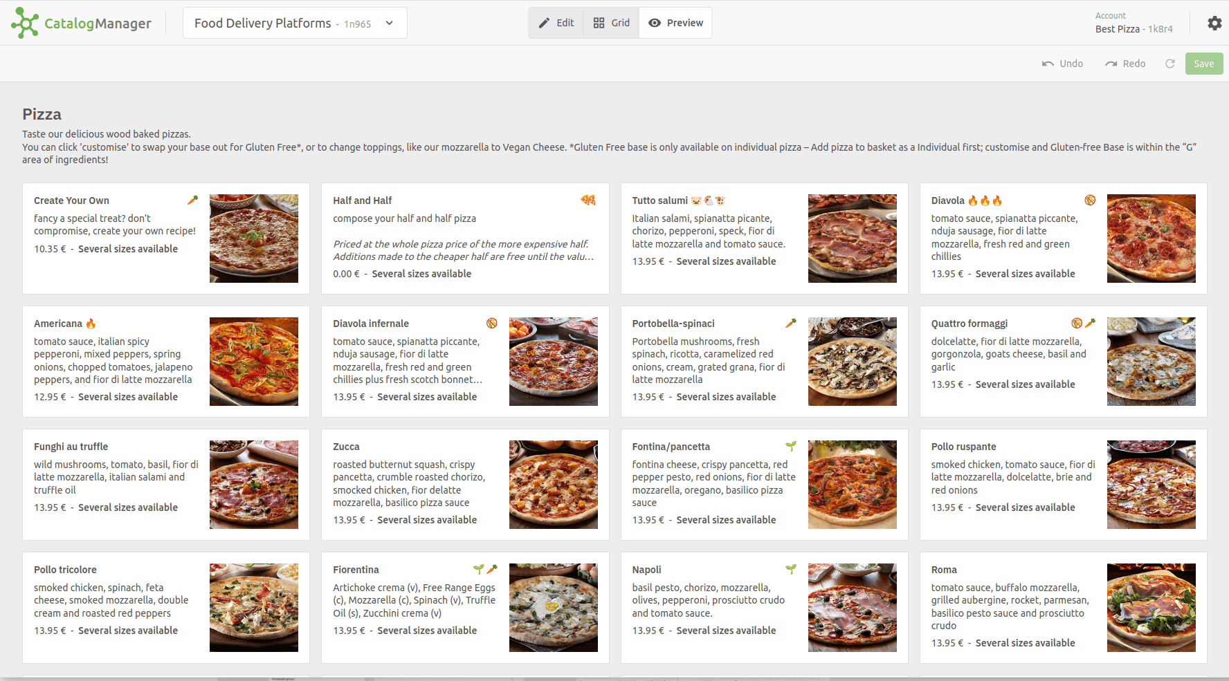Catalog Manager