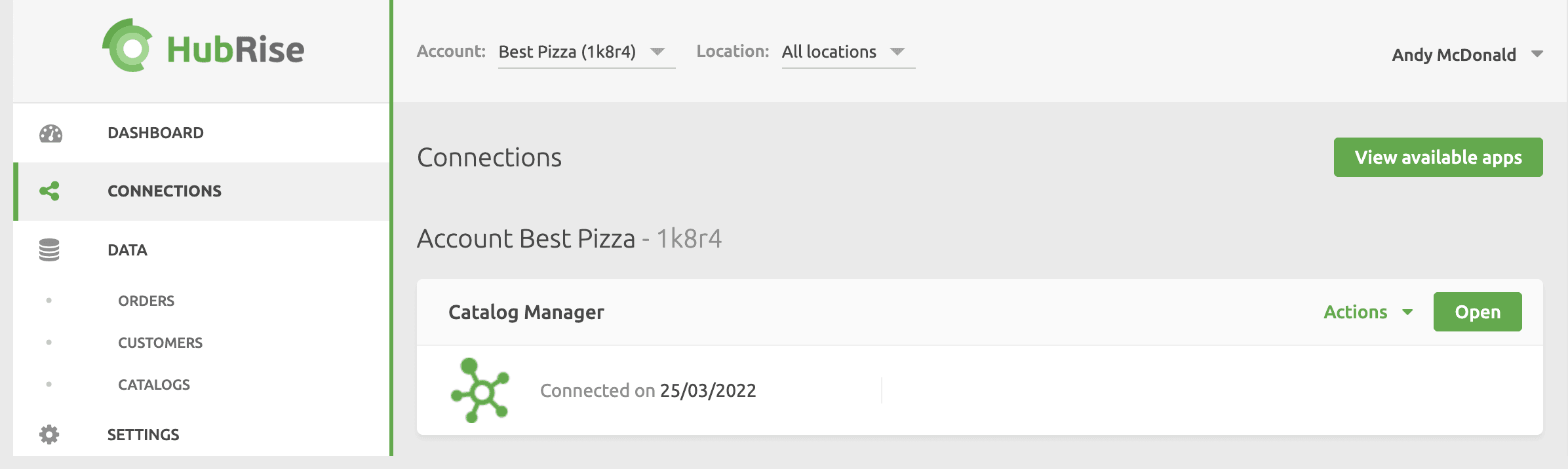 Catalog Manager Block