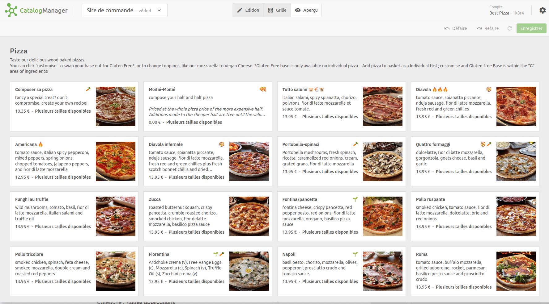 Catalog Manager