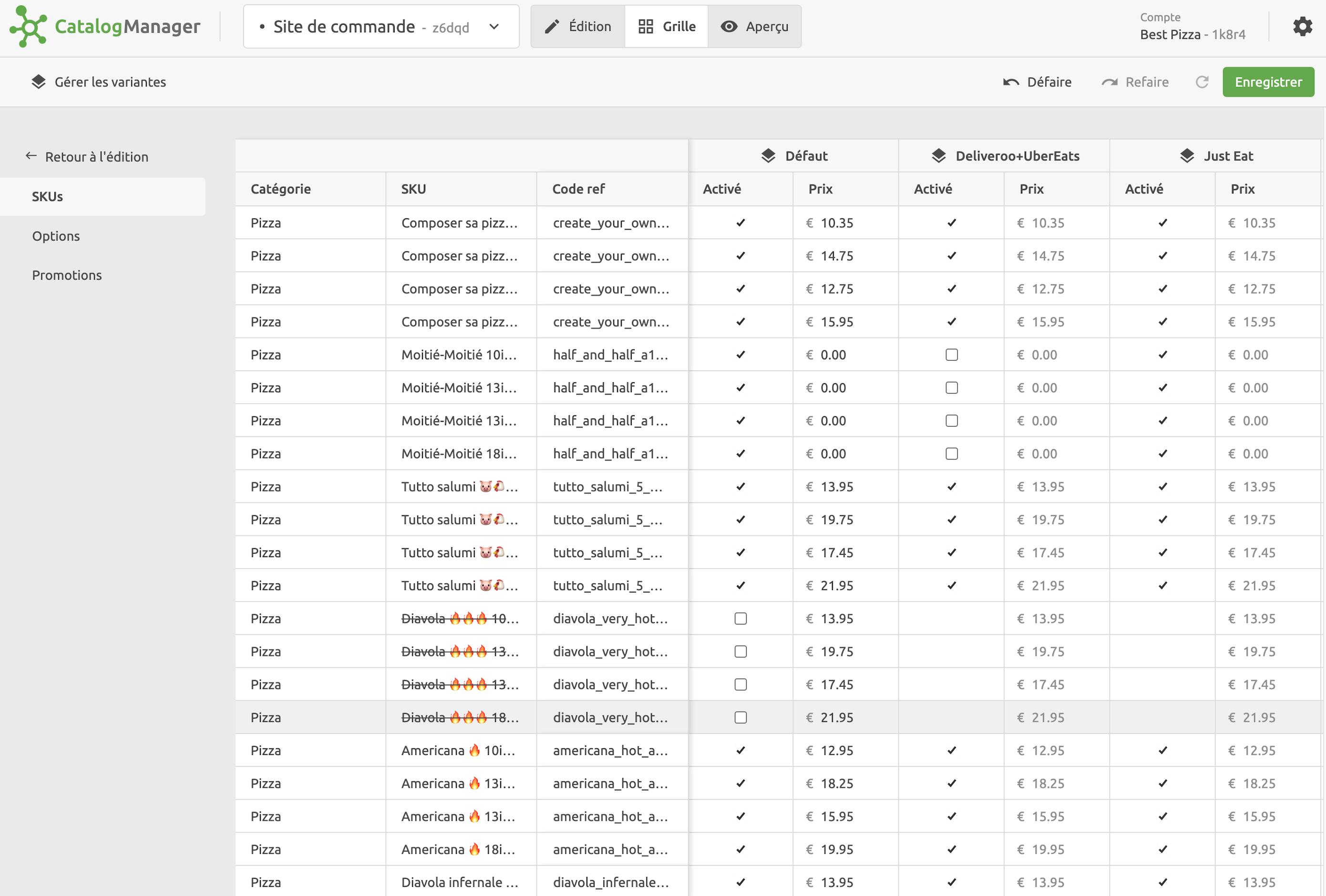 Catalog Manager