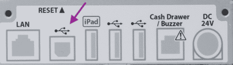 USB Type-B connector