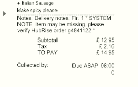 Invalid ref code in MyFoodFast receipt