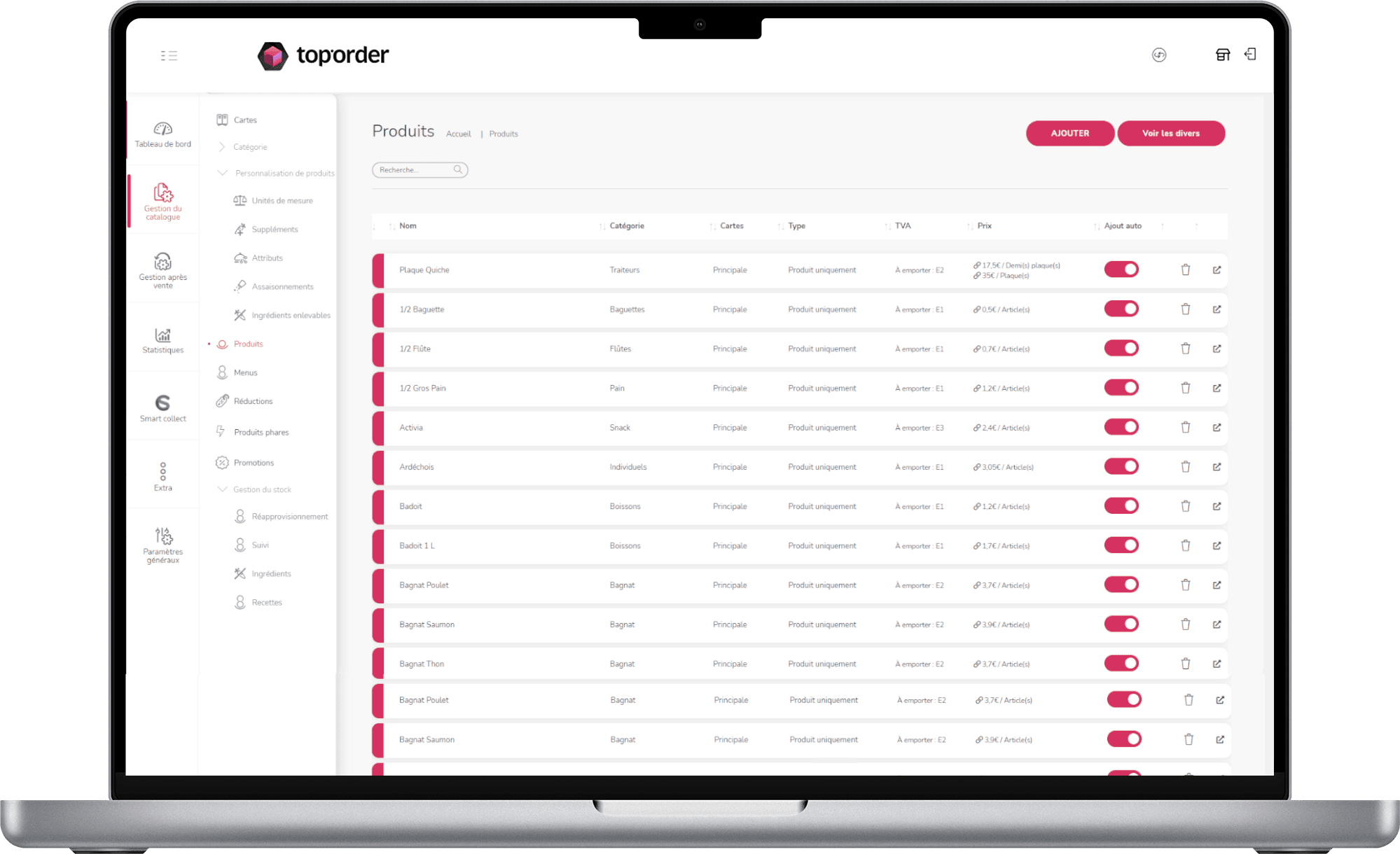 Toporder