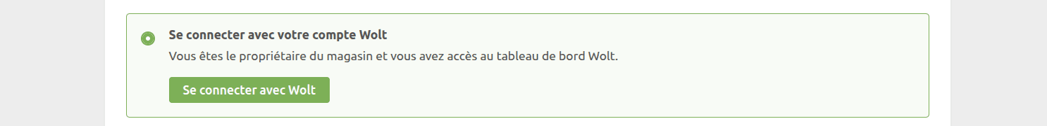 Connexion avec votre compte