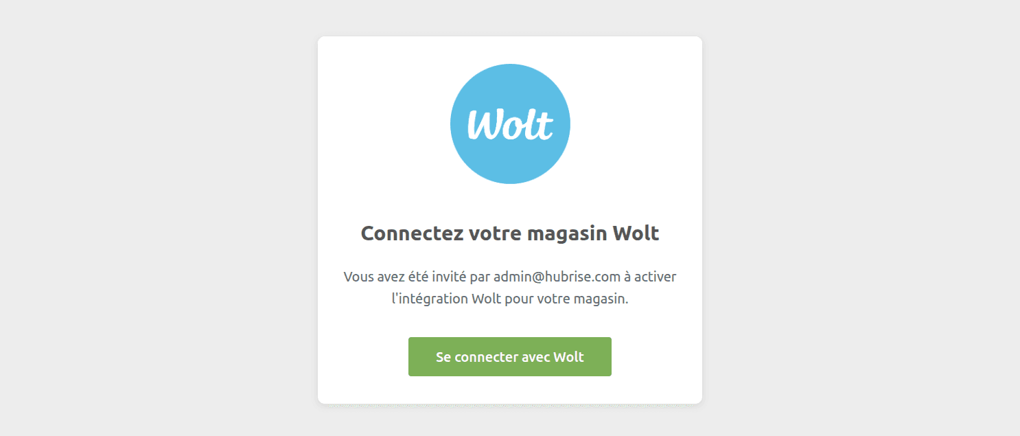 Propriétaire – Connexion