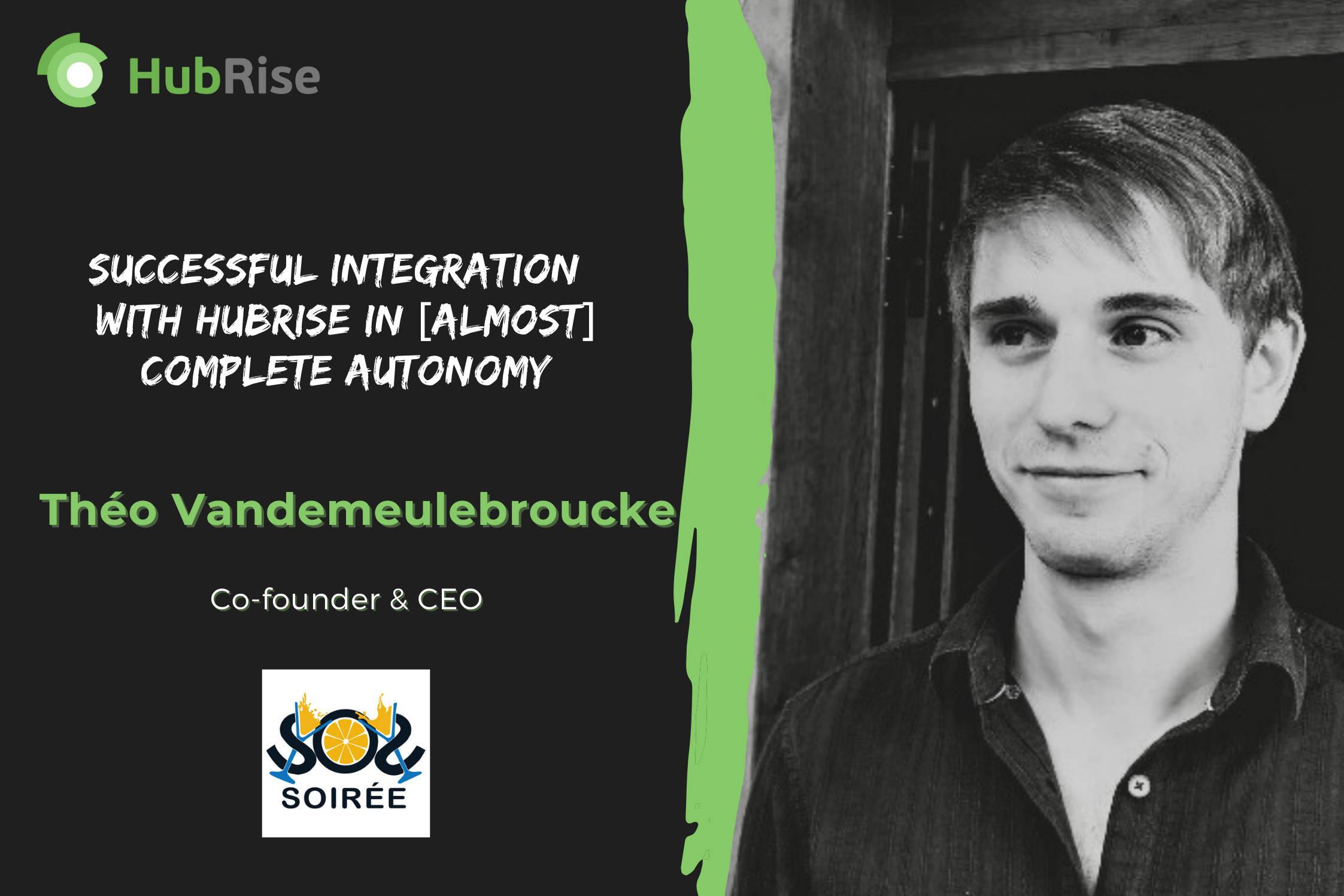 SOS Soirée: How the Independent Brand Integrated with HubRise in Complete Autonomy