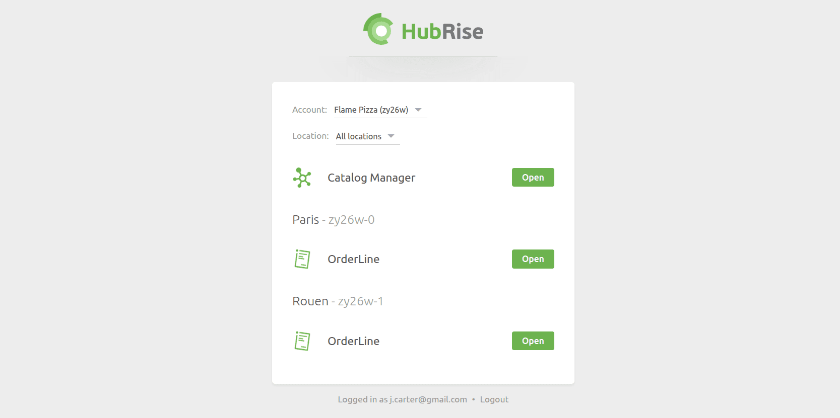 Portal Page