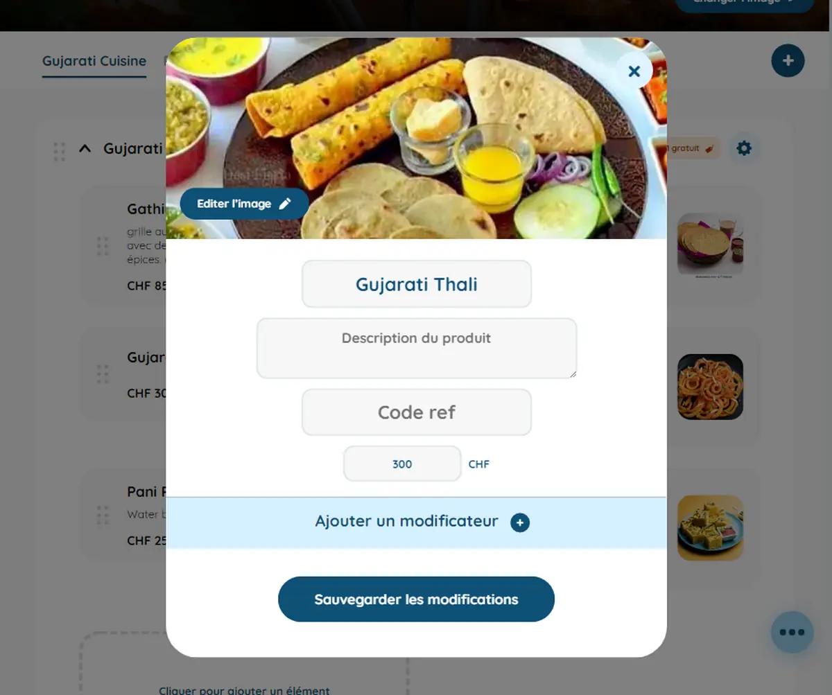 Associer les codes ref - Produit