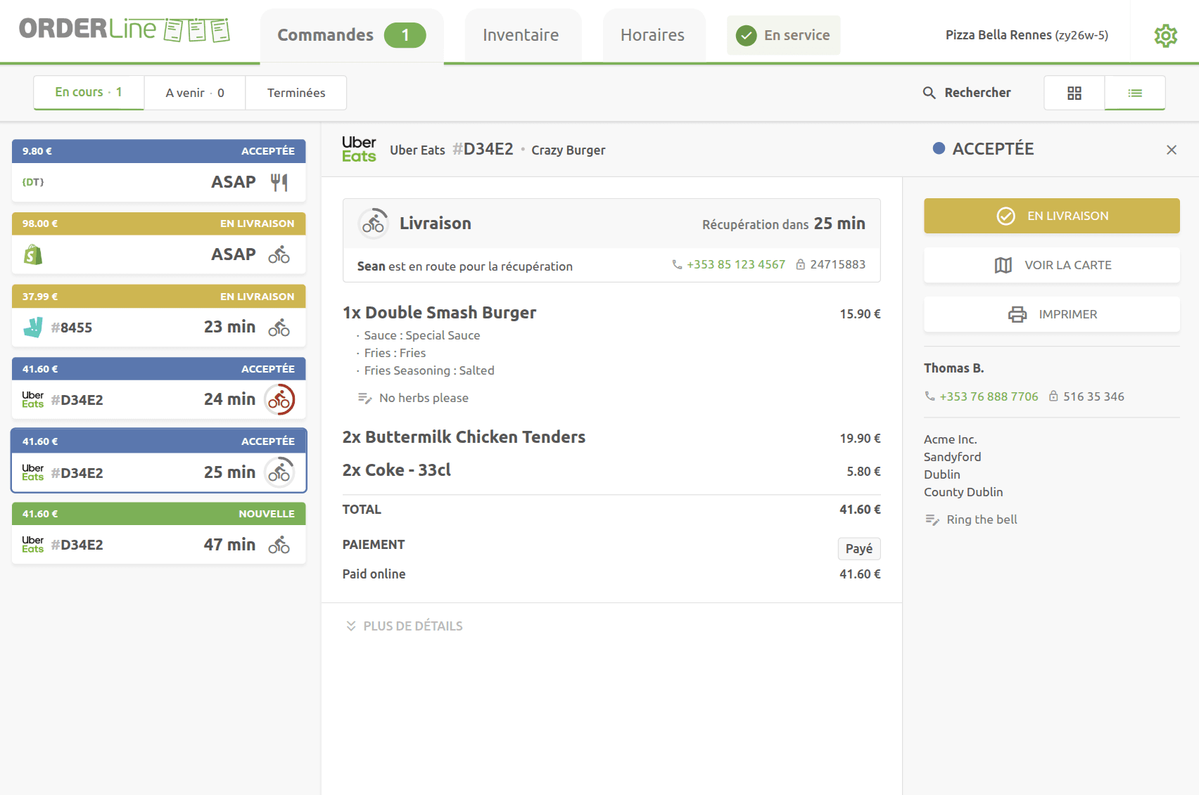 OrderLine