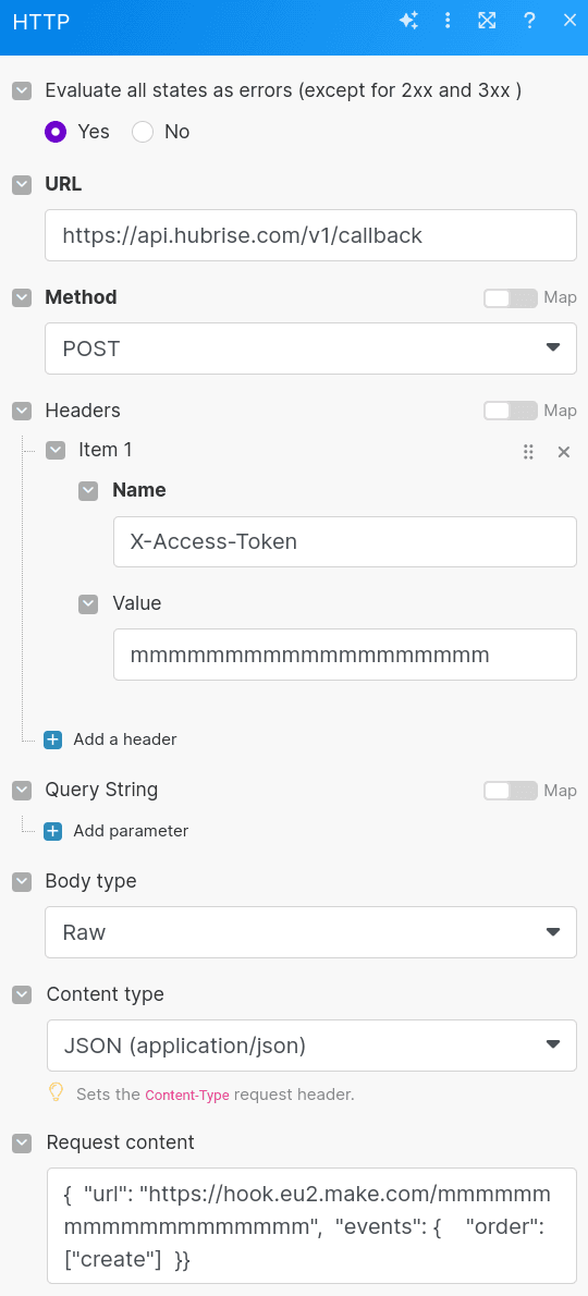 Enregistrer crochet Web