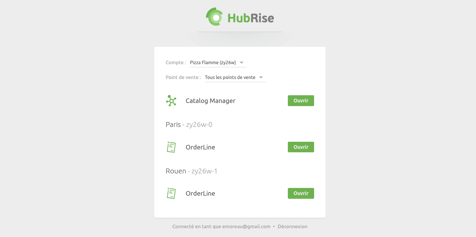 Utilisateurs à accès restreint
