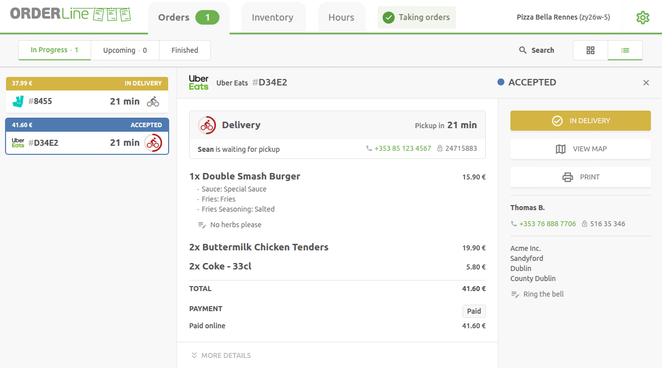 OrderLine Redesigned: Simpler Navigation, List Mode, and More Information on Your Orders