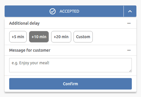 Add Order Delay in OrderLine